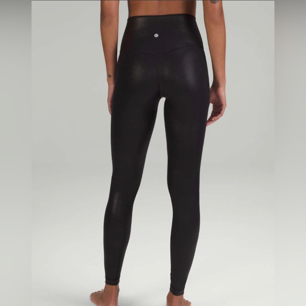 lululemon athletica Shimmer Black Leggings